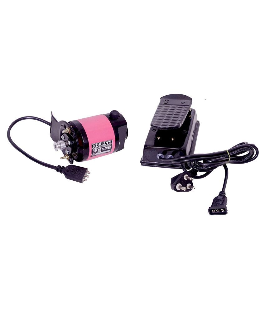 Sewing Machine Mini Motor Small (1.20 HP Copper Winding, Grey and Black