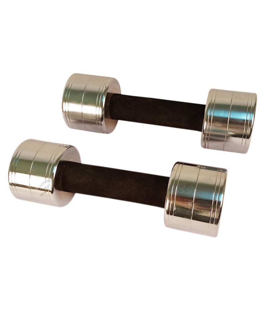 Scorpion 2.5Kg Steel Dumbbells [Pack of 2 Dumbbells of 2.5kg =5kg