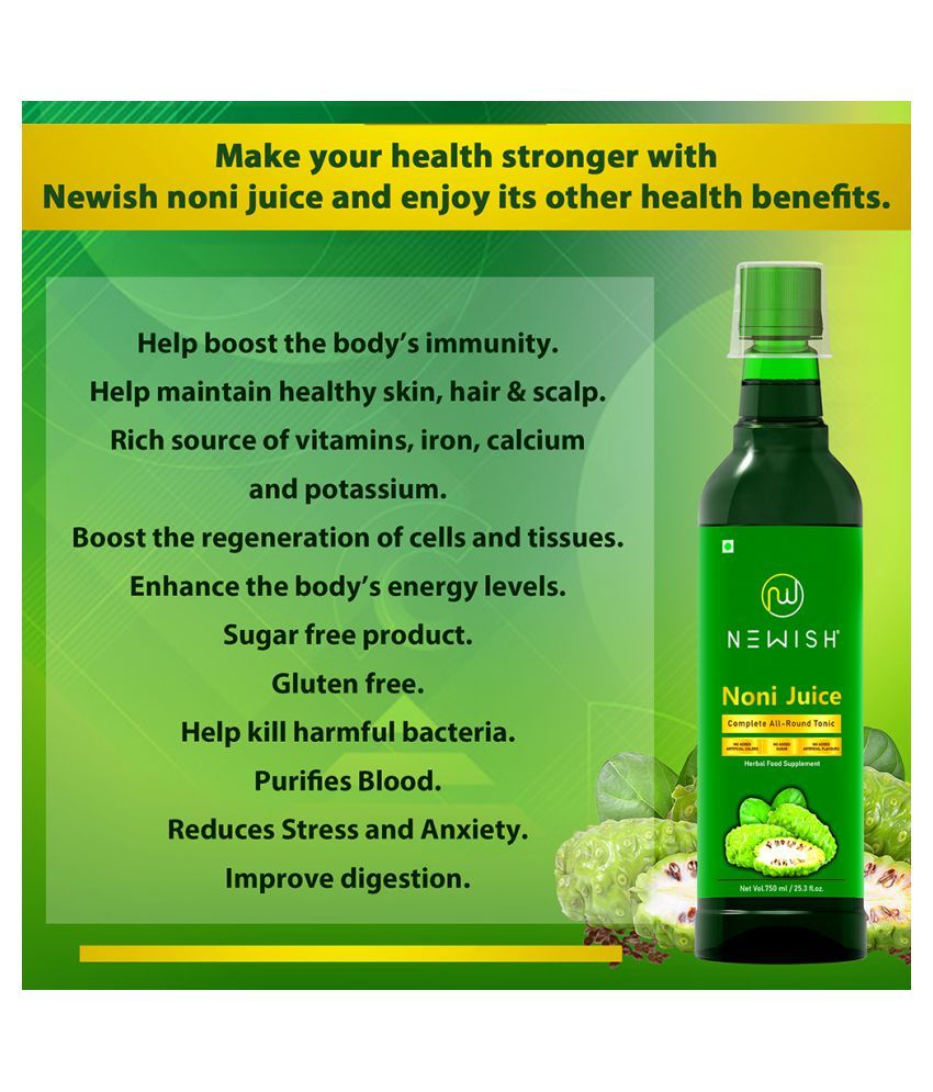 Newish Noni Juice for Drinking Immunity Builder 750 ml Buy Newish