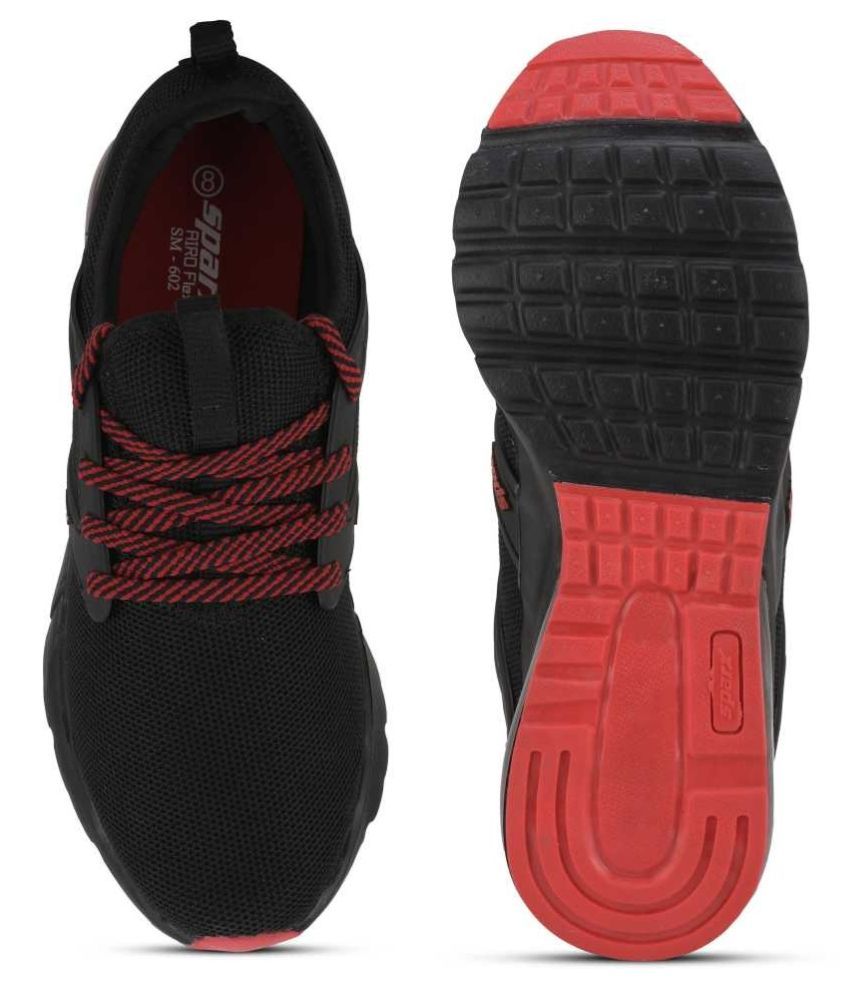 Sparx SM-602 Black Running Shoes - Buy 