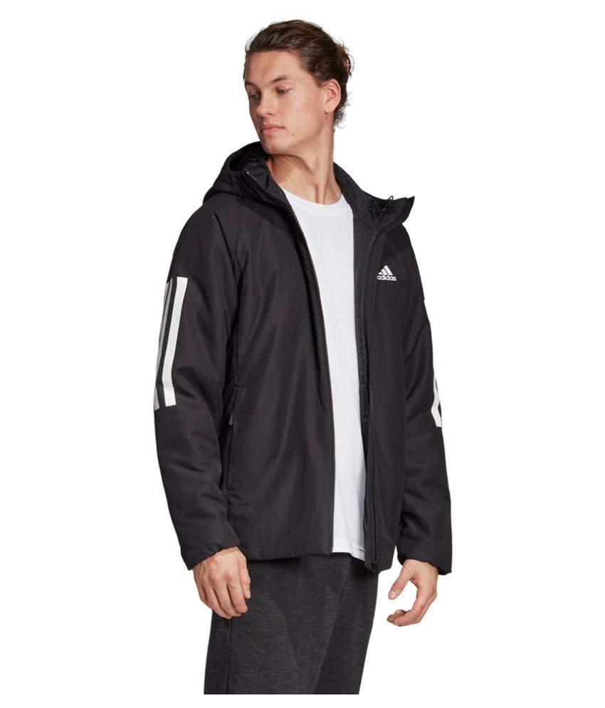 Adidas Black Polyester Jacket Buy Adidas Black Polyester Jacket