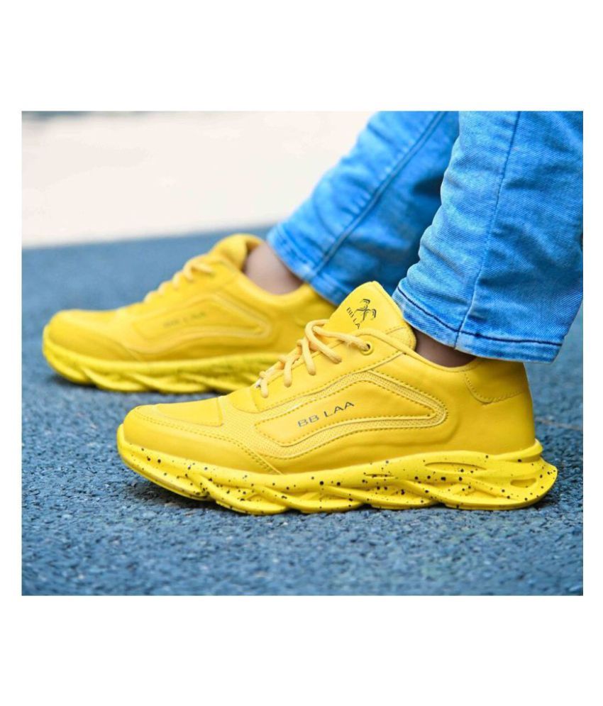 BB LAA Partywear Sports Yellow Running 