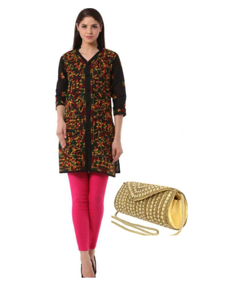 chikankari kurti combo