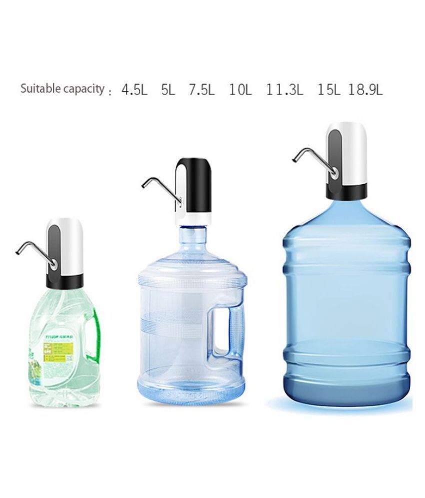Automatic Wireless Water Can Dispenser with Silicon Swatch Rechargeable