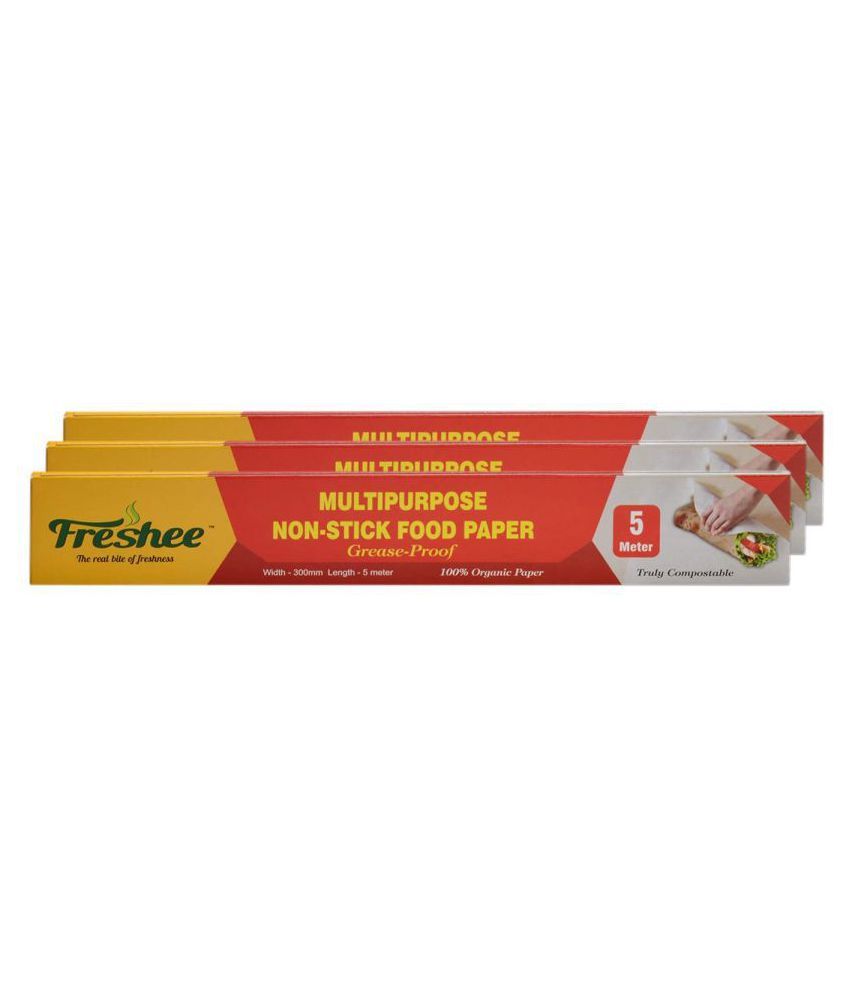     			Freshee 5 meter Food Paper Pack of 3, Grease Proof