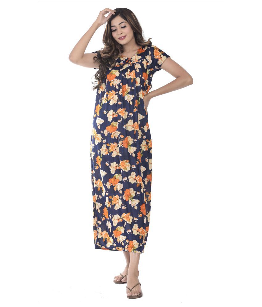 nighty gown design