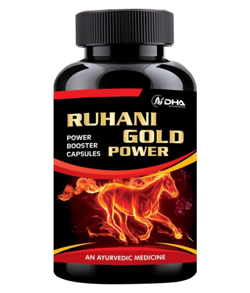 DHA Ayurveda Ruhani Gold Power 1000mg Herbal Capsule 30 no.s Pack Of 1