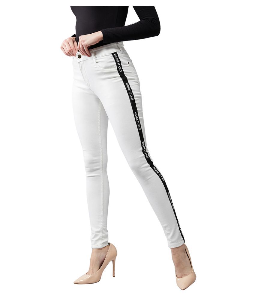     			Dolce Crudo Denim Jeans - White