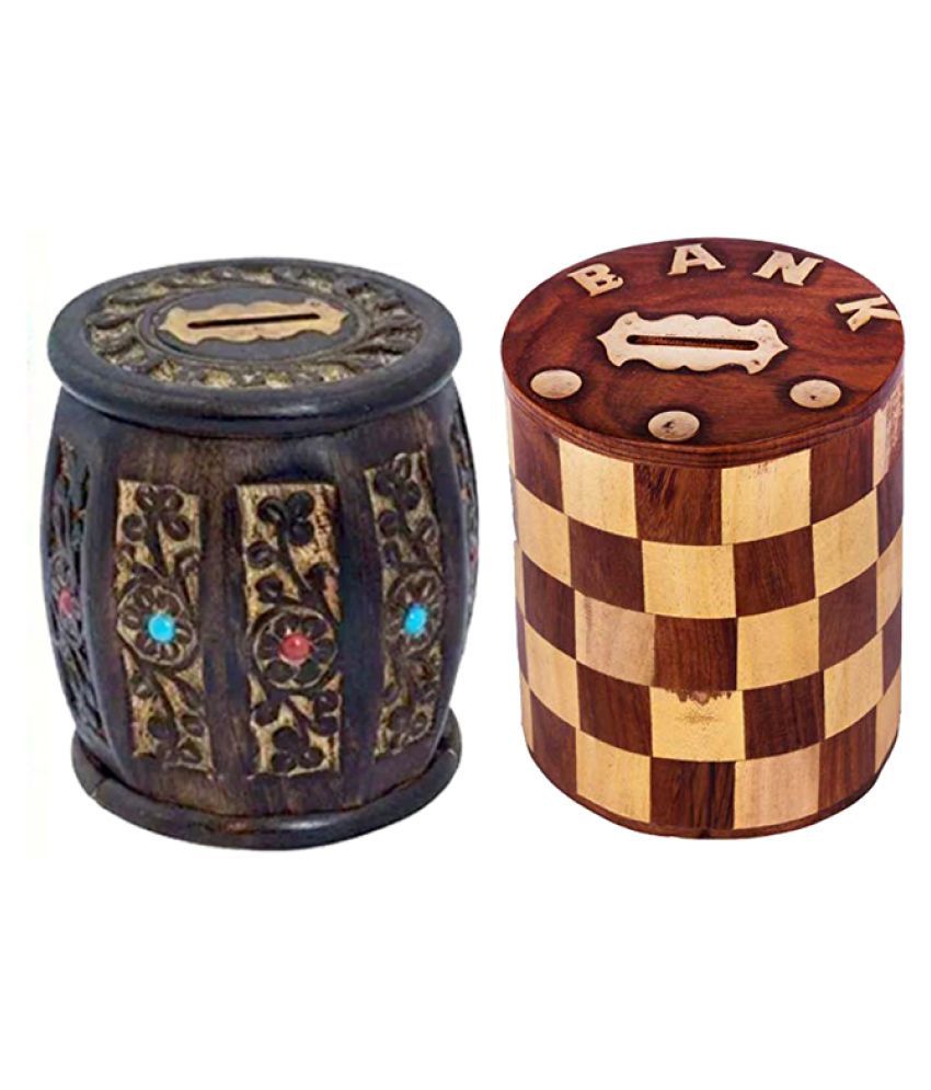 wood piggy bank designs