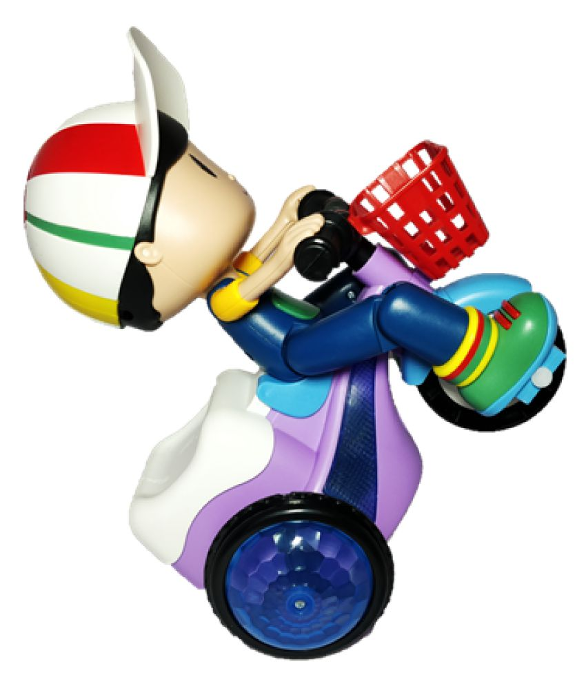 Stunt Tricycle Bump ,Dancing Toy, Battery Operated Toy With 3D Lights