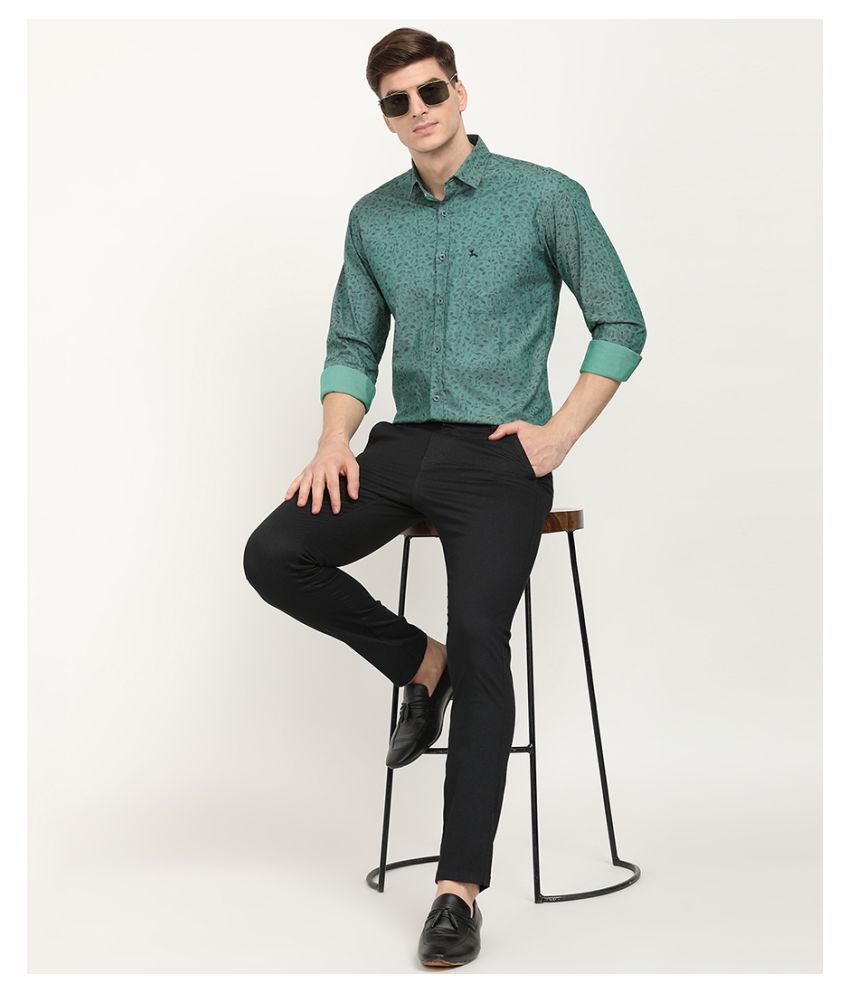 regular fit trousers