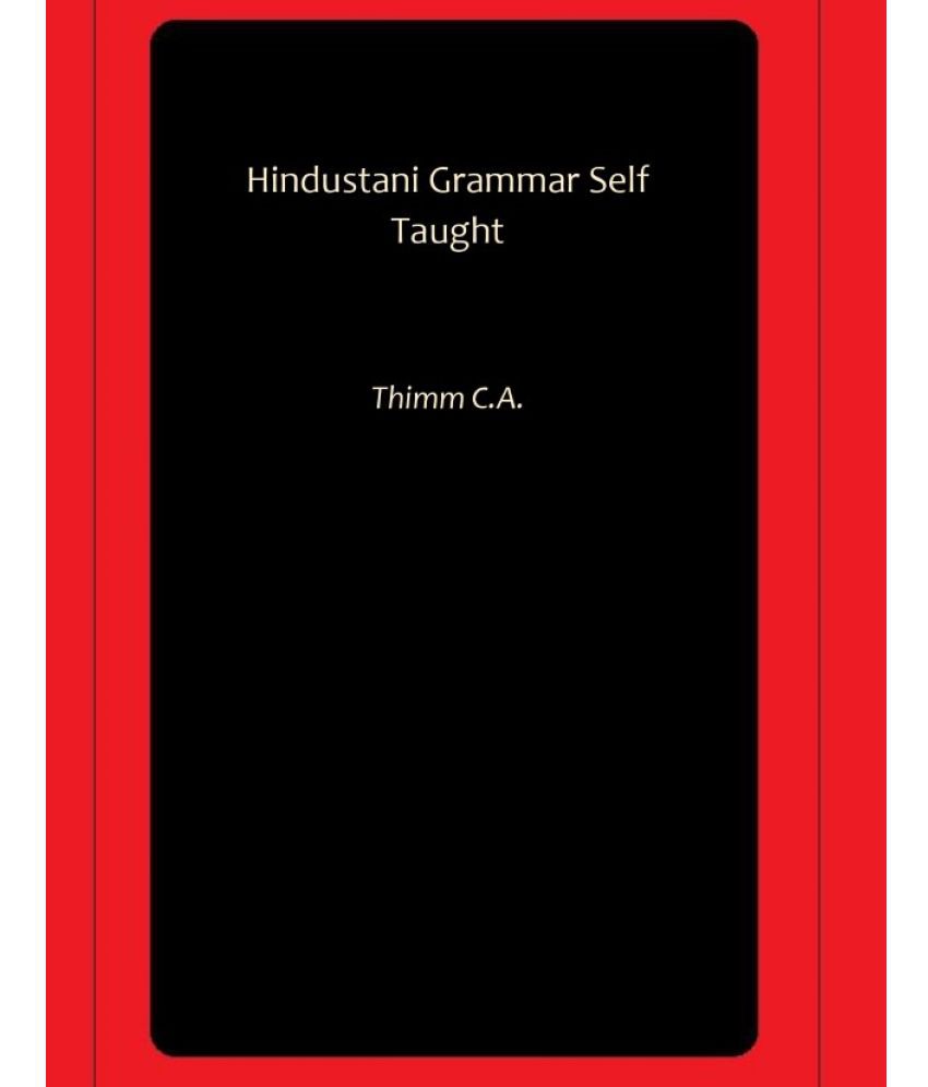     			Hindustani Grammar Self Taught