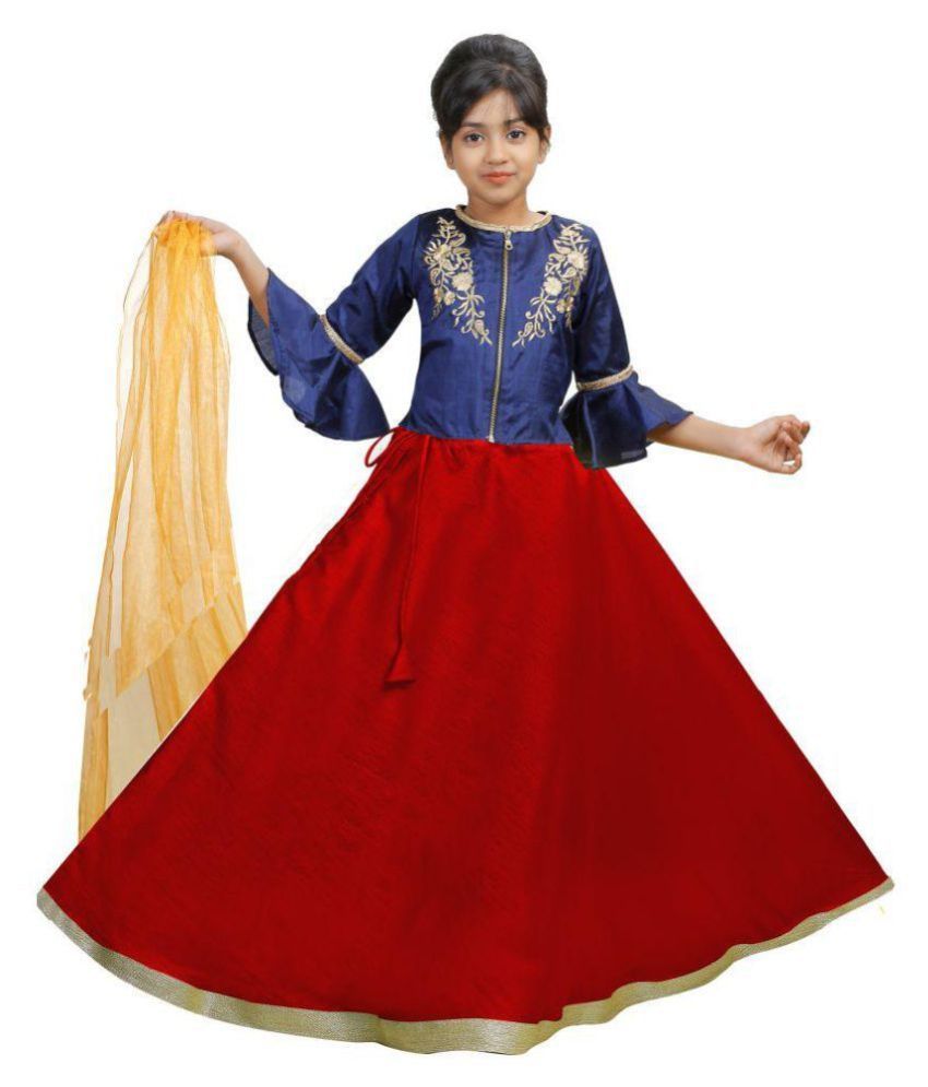 crop top lehenga 12 years