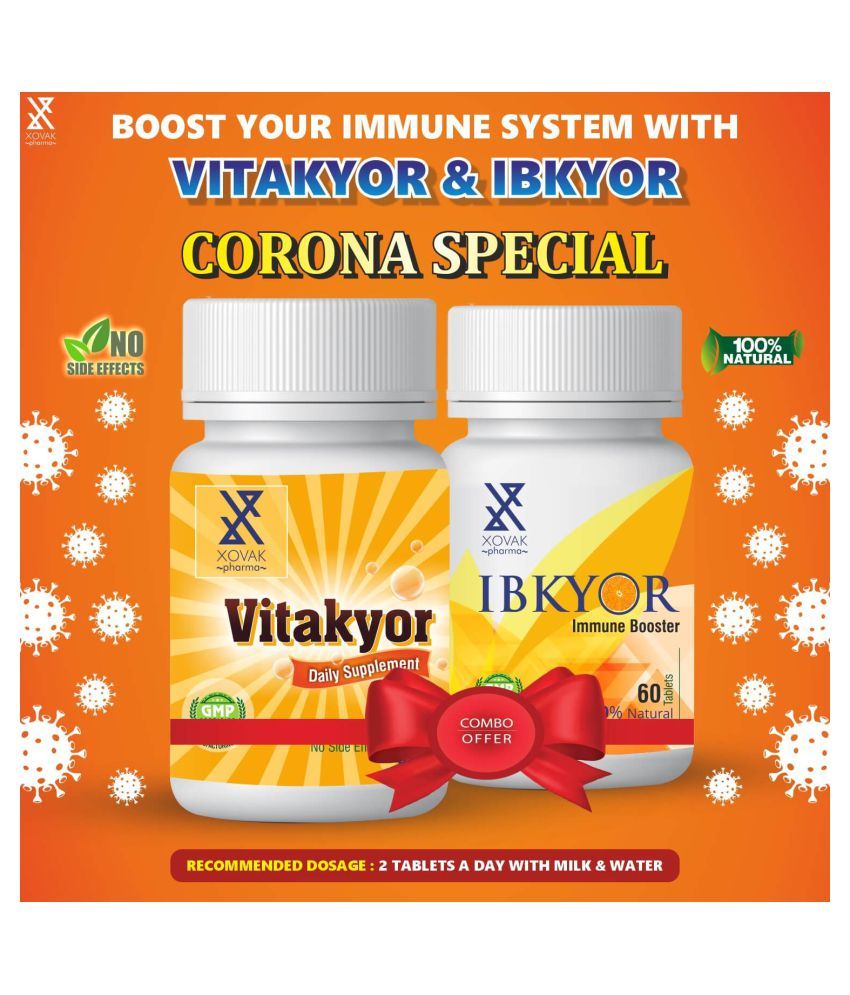 Xovak Pharma Ayurvedic Immunity Booster & Vitamins Tablet 100 gm Pack Of 2 Buy Xovak Pharma