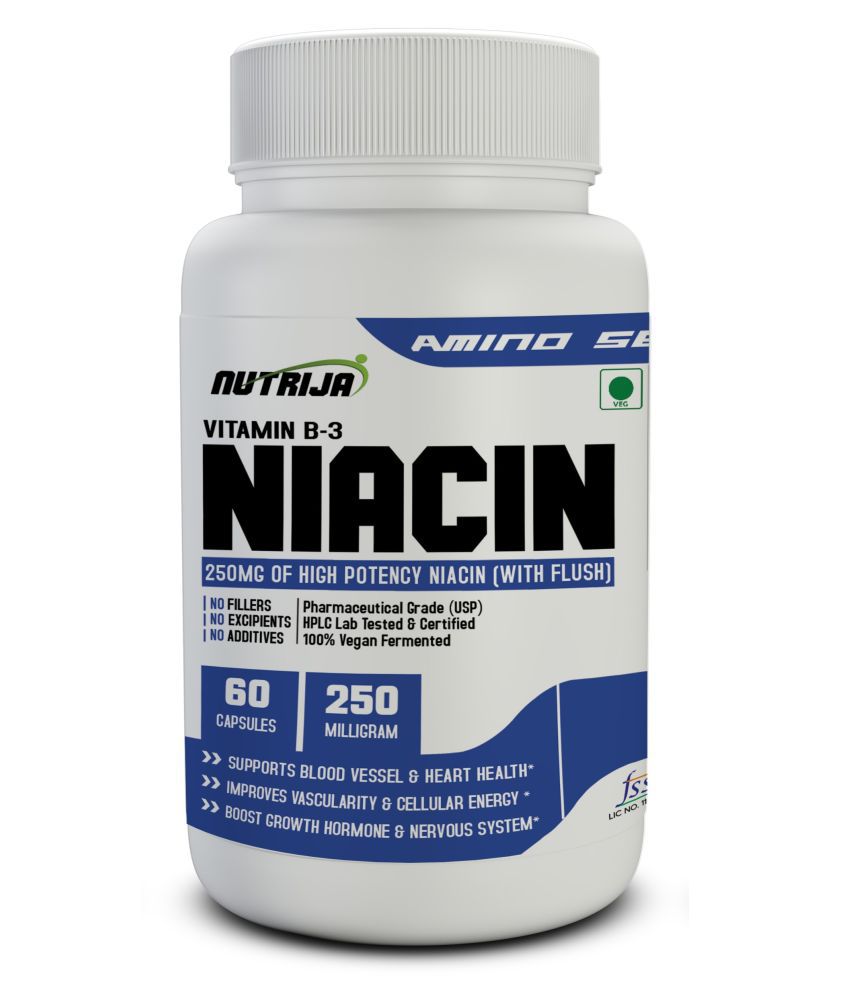 NUTRIJA NIACIN 250MG 60 no.s Capsule