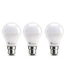 Syska 9W LED Bulbs Cool Day Light - Pack of 3