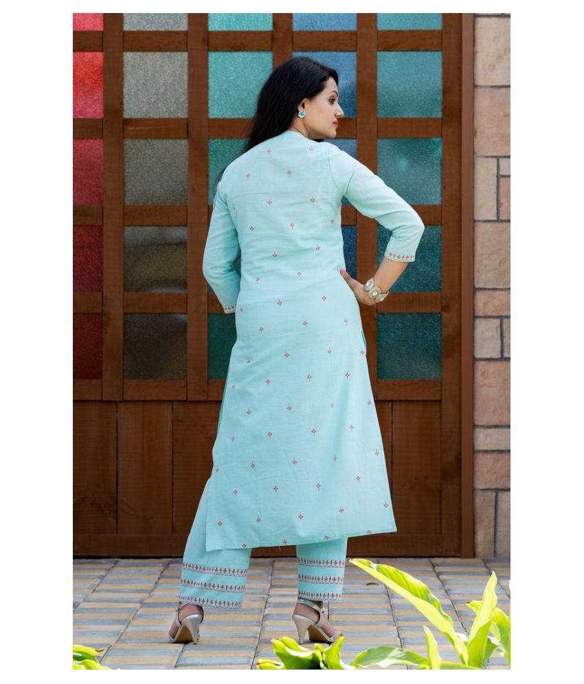 kurti trouser suit