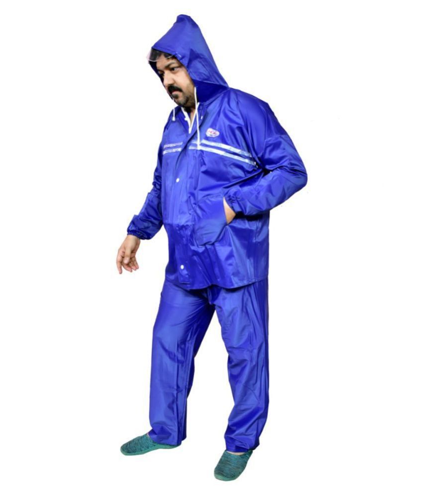 H B Trader Blue Rain Suit Pack of 2 - Buy H B Trader Blue Rain Suit Pack of 2 Online at Best 