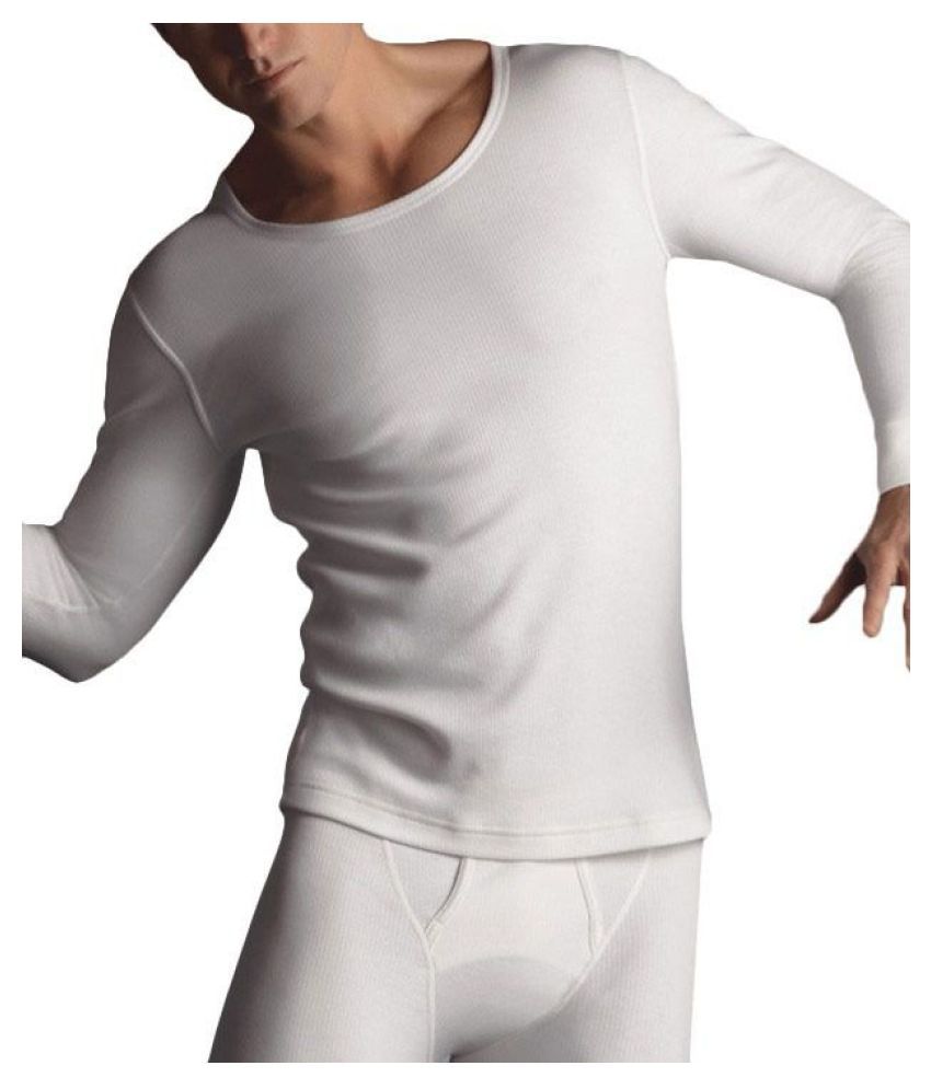 Jockey White Cotton Men's Thermal Sets ( Pack of 1 ) Buy Jockey