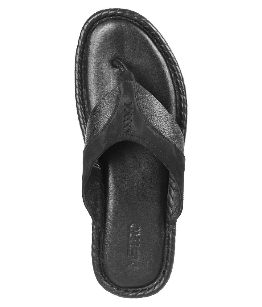 metro slippers for gents