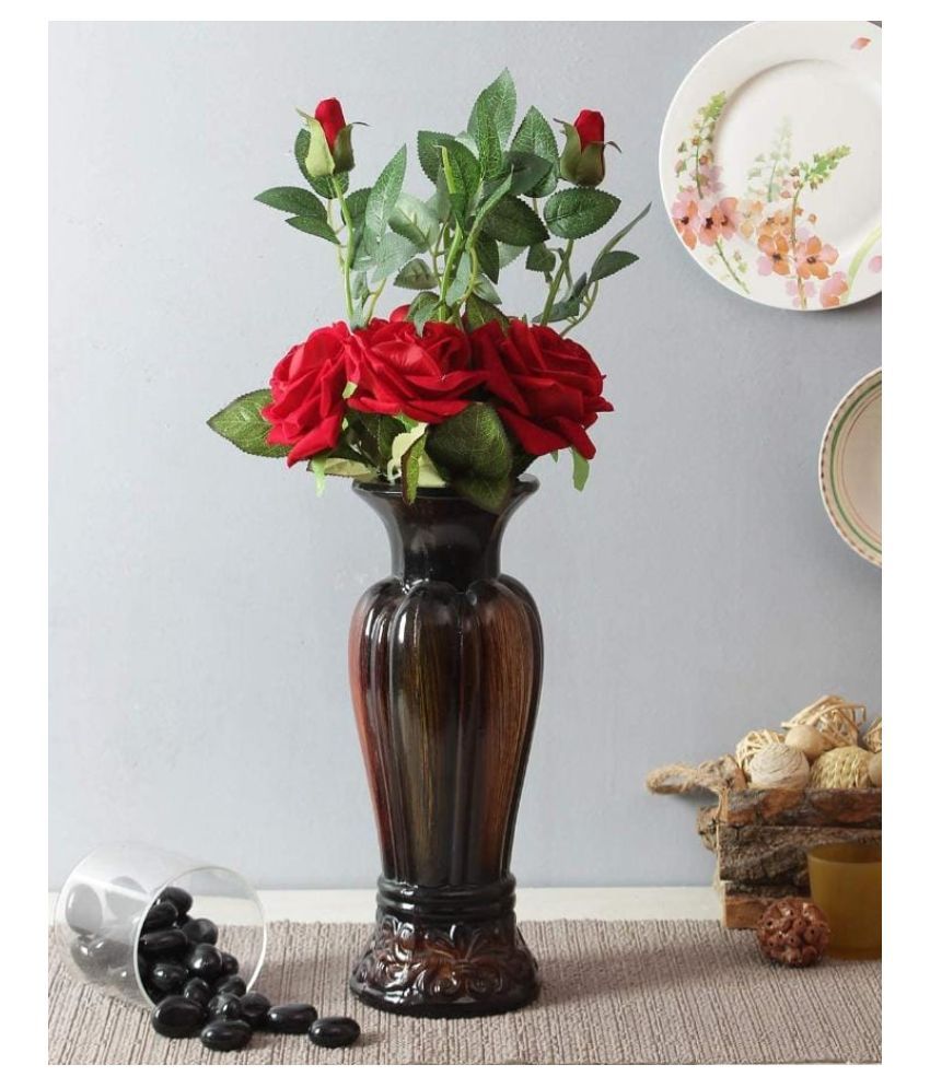 option gallery Rose Red Artificial Flowers Pack of 4 Buy option