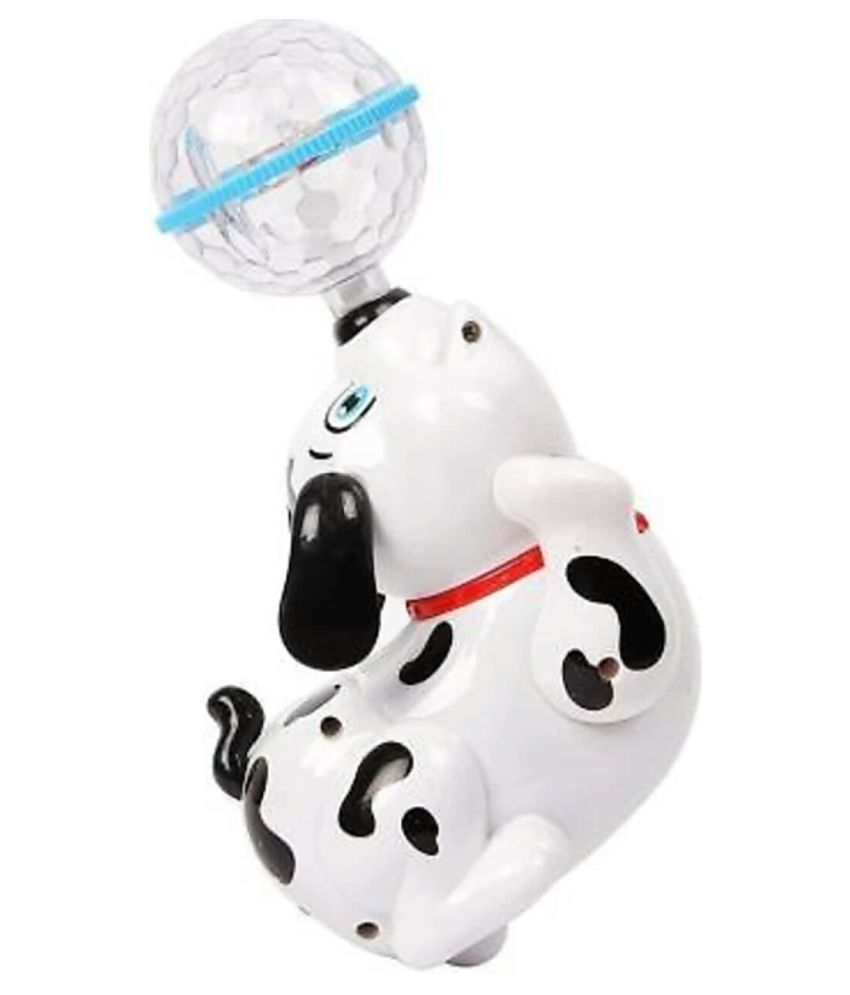 dancing dog toy on leash