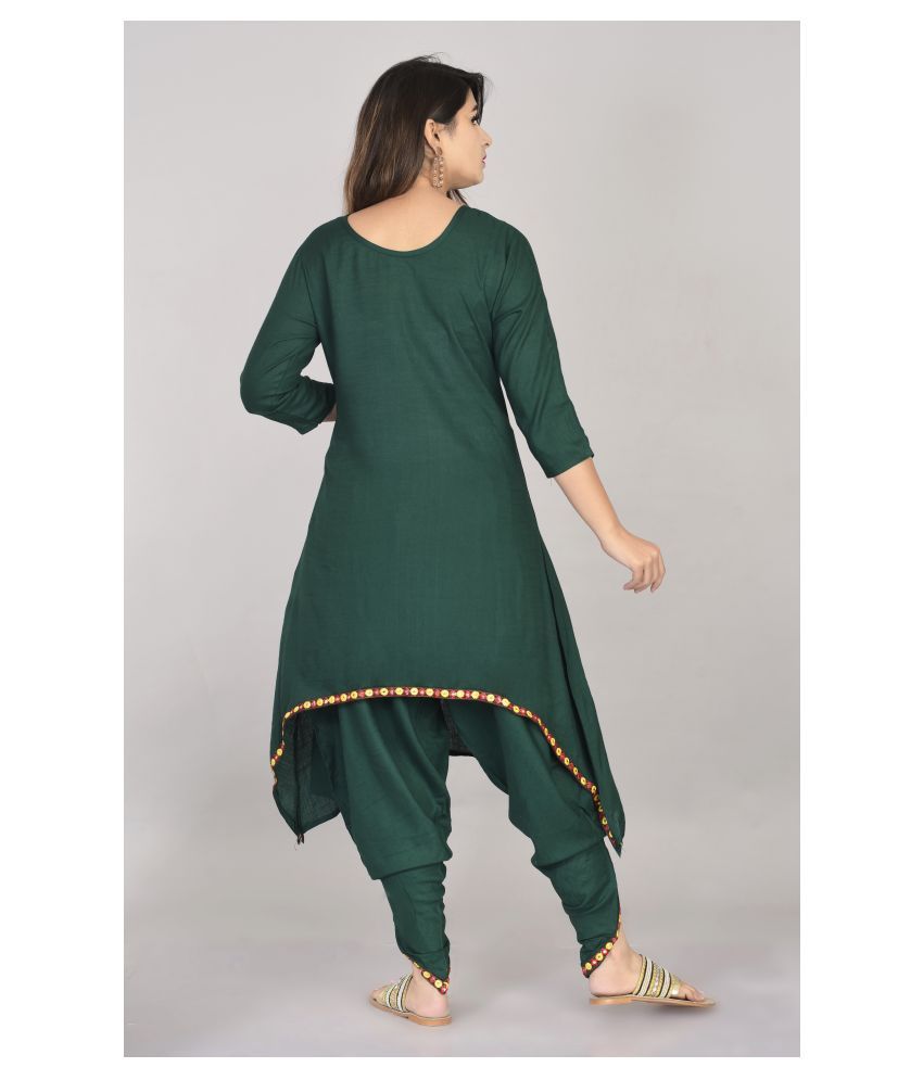 dhoti pattern kurti