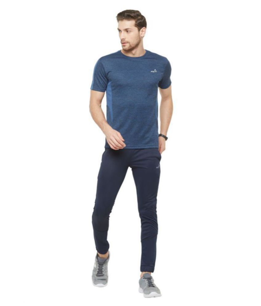 slim fit navy joggers