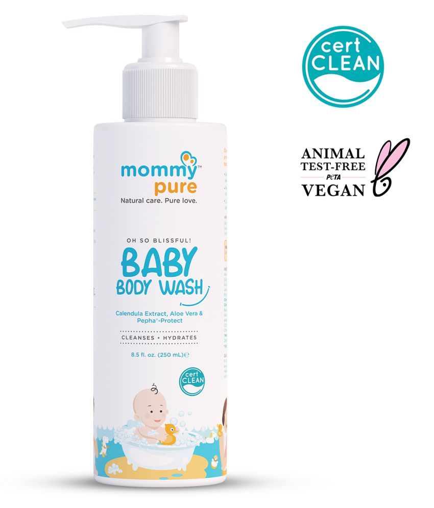     			MommyPure Oh So Blissful! Baby Body Wash | Natural, Tear-Free & Gentle Baby Body Cleanser | Dermatologically Tested - 250ml