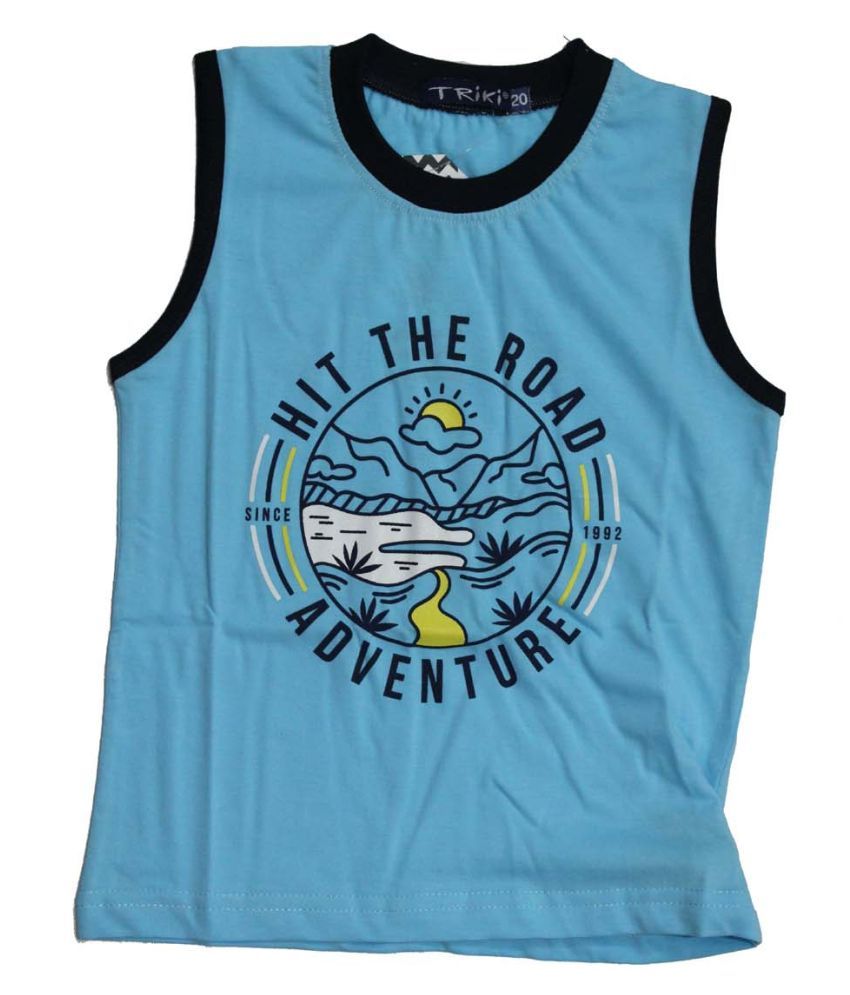 sleeveless t shirt for baby boy