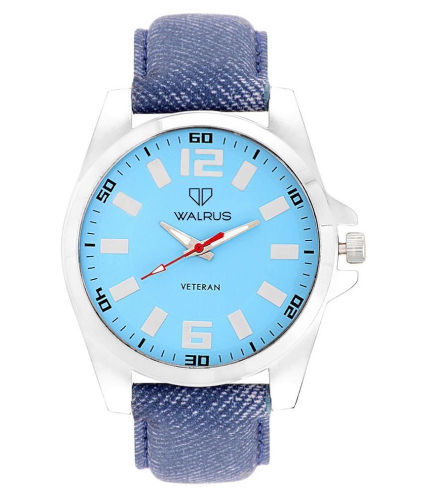     			Walrus Gatsby  Fabric Analog Men's Watch