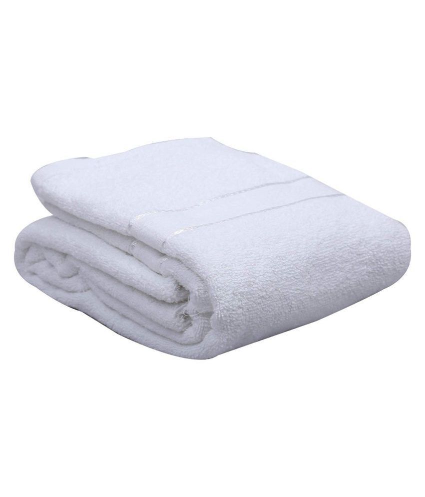     			Dream Decor Single Cotton Bath Towel White