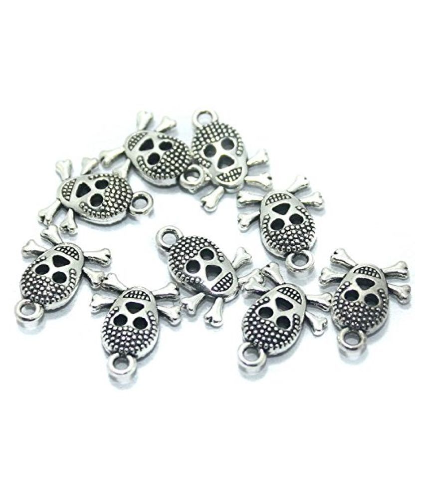 Beadsnfashion German Silver Charms for Jewellery Making, Beading, Arts ...