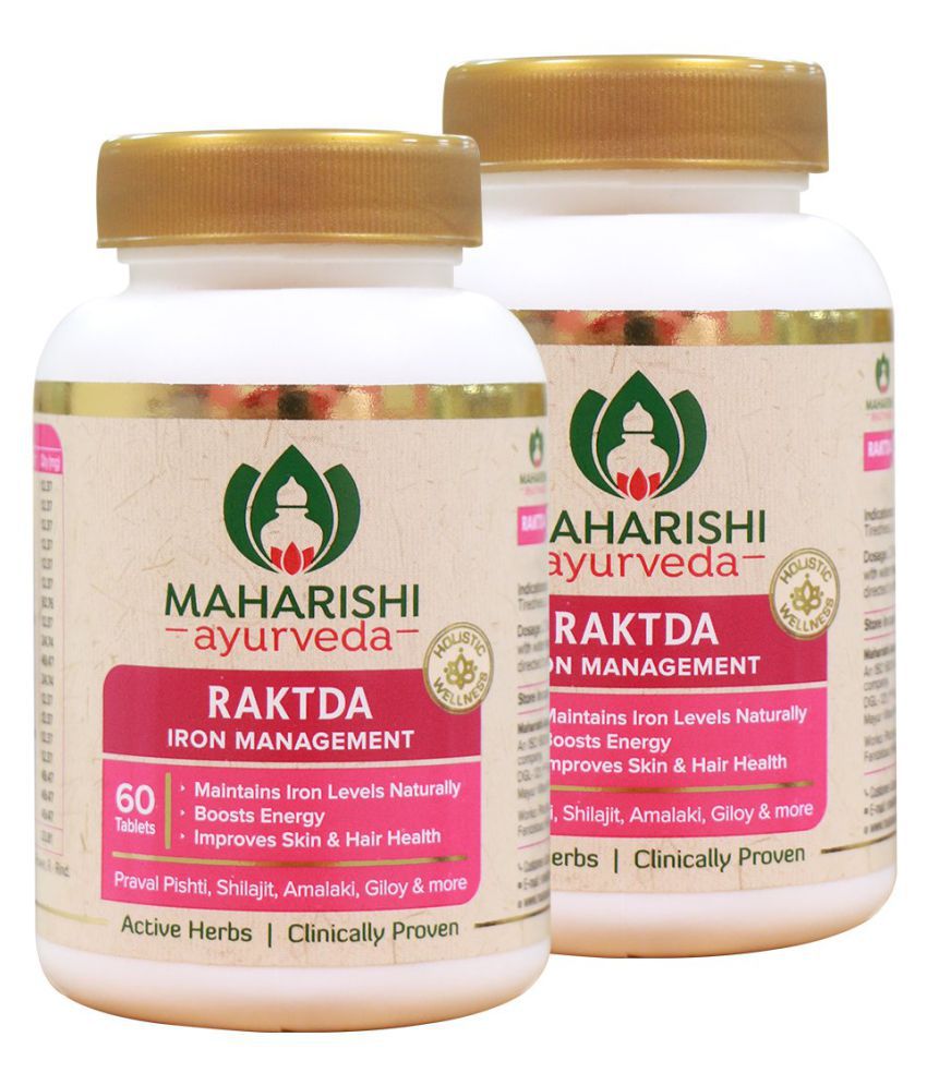     			Maharishi Ayurveda Raktda Tablet (60 tab)