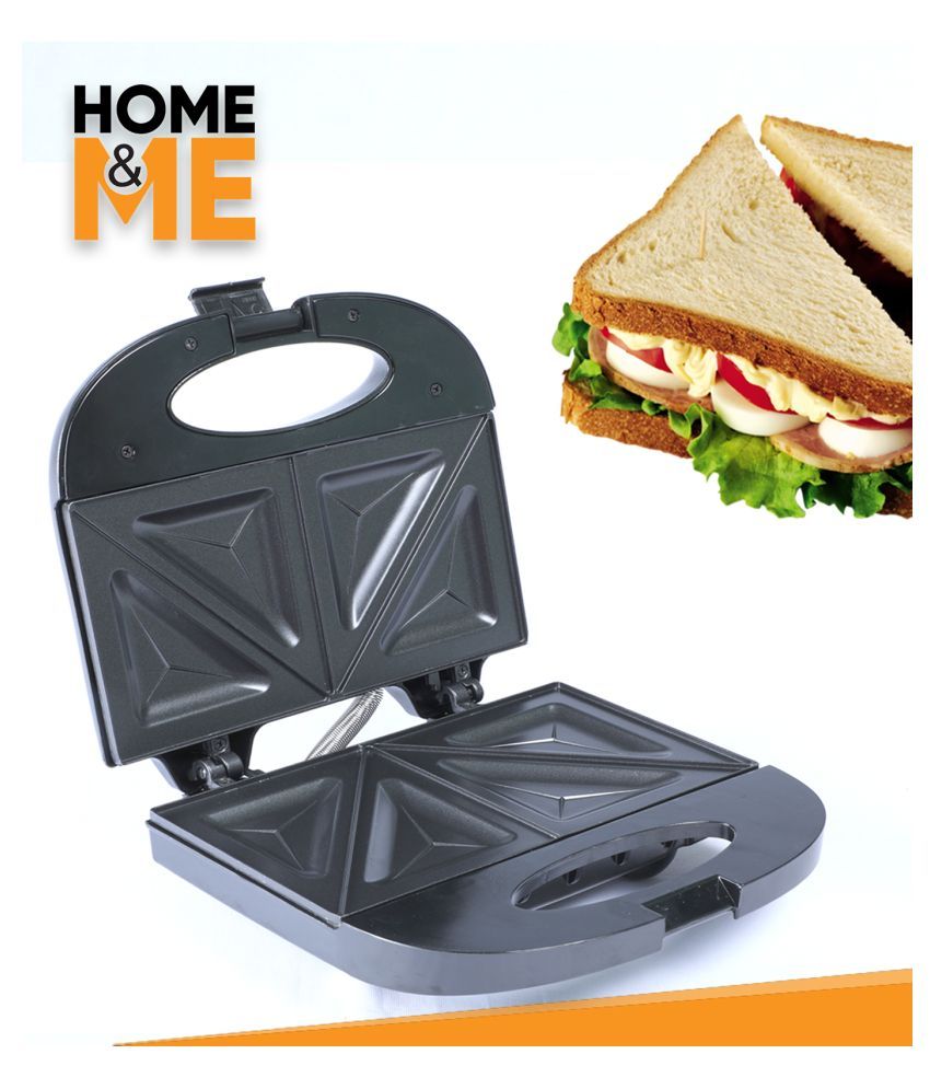 Home&Me Sandwich Maker 750 Watts Toaster & Griller Price in India Buy