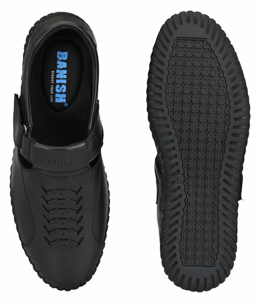 banish leather sandals