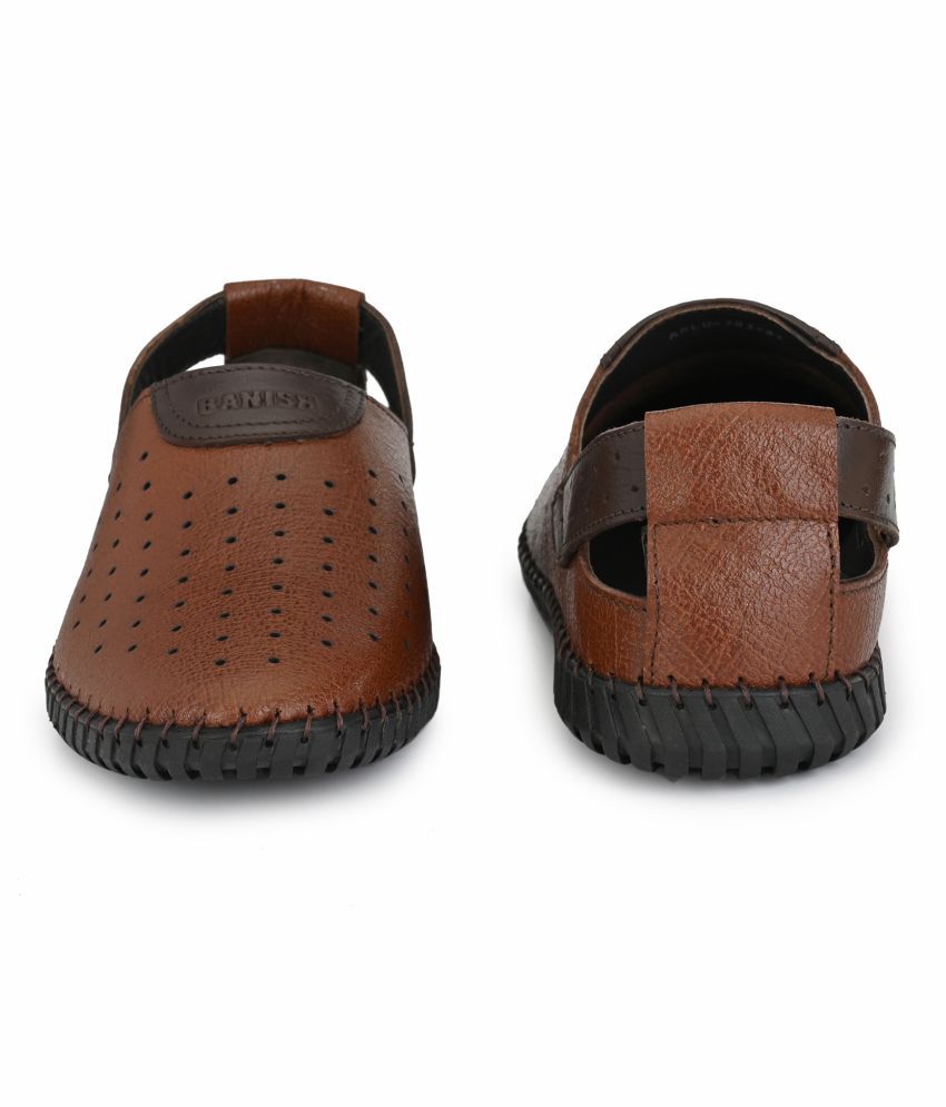 banish leather sandals