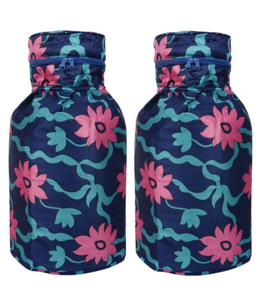     			E-Retailer Set of 2 Polyester Pink Cylinder Cover