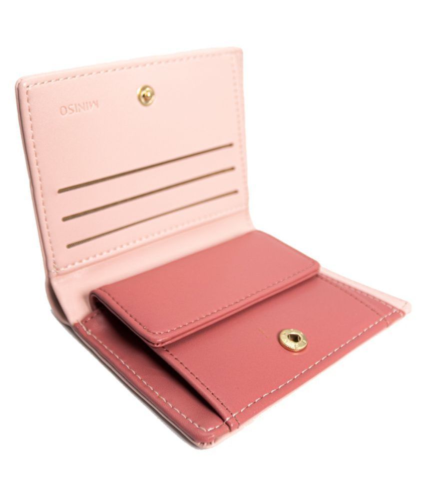 Buy Miniso  Pink Wallet  at Best Prices in India Snapdeal