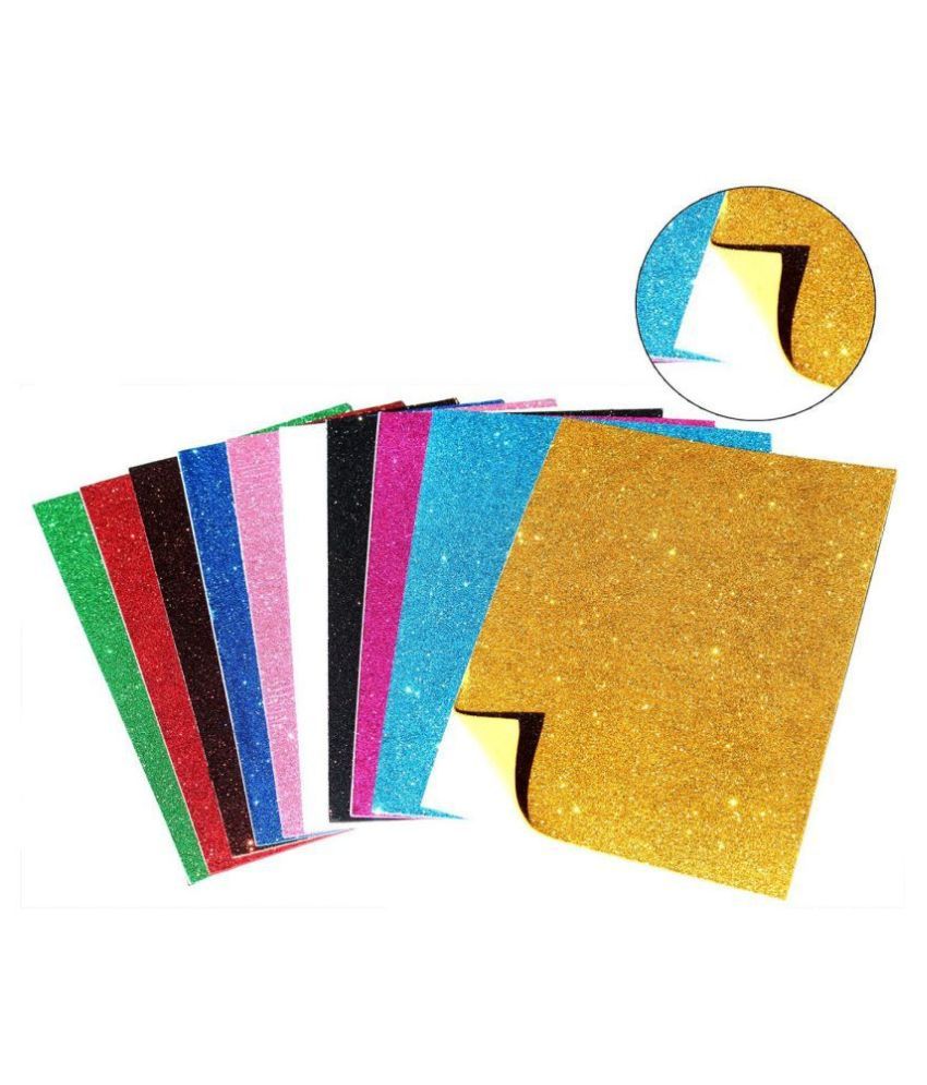 SSA CRAFTS A4 Size Premium Coloured Paper/Sheets For Art & Craft