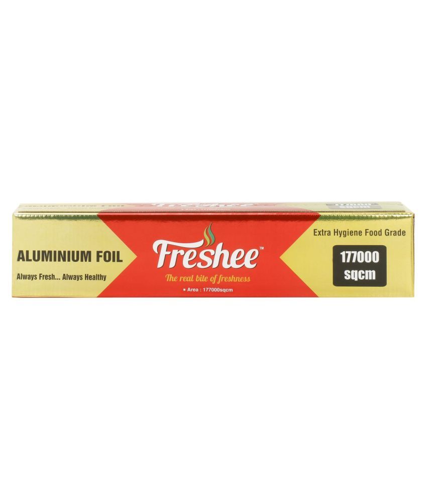     			Freshee 177000sqcm 59m Aluminium Foil Paper Pack of 4