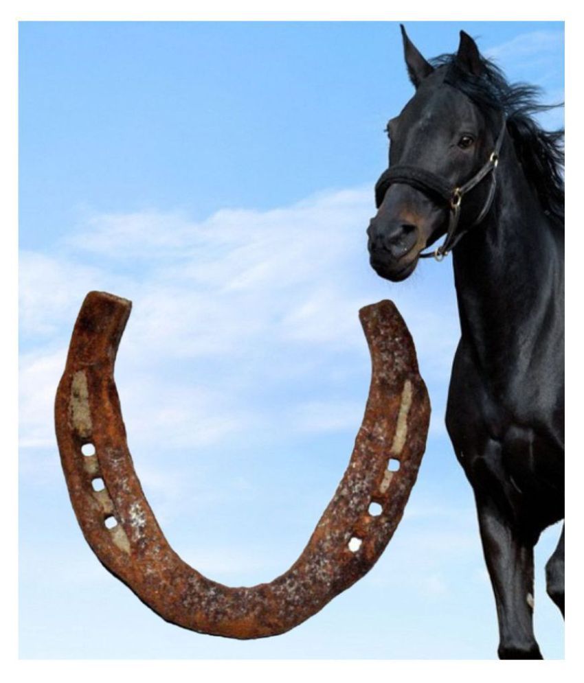 Original Kale Ghod Ki Naal/ Black Horse Shoe for Good Luck And Restrict