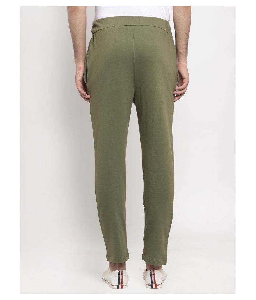 olive green joggers h&m