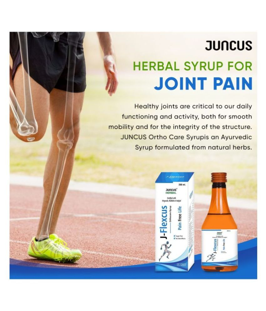 JUNCUS Flexcus Tonic for Joint Pain Stiffness Liquid 200 ml Pack Of 1