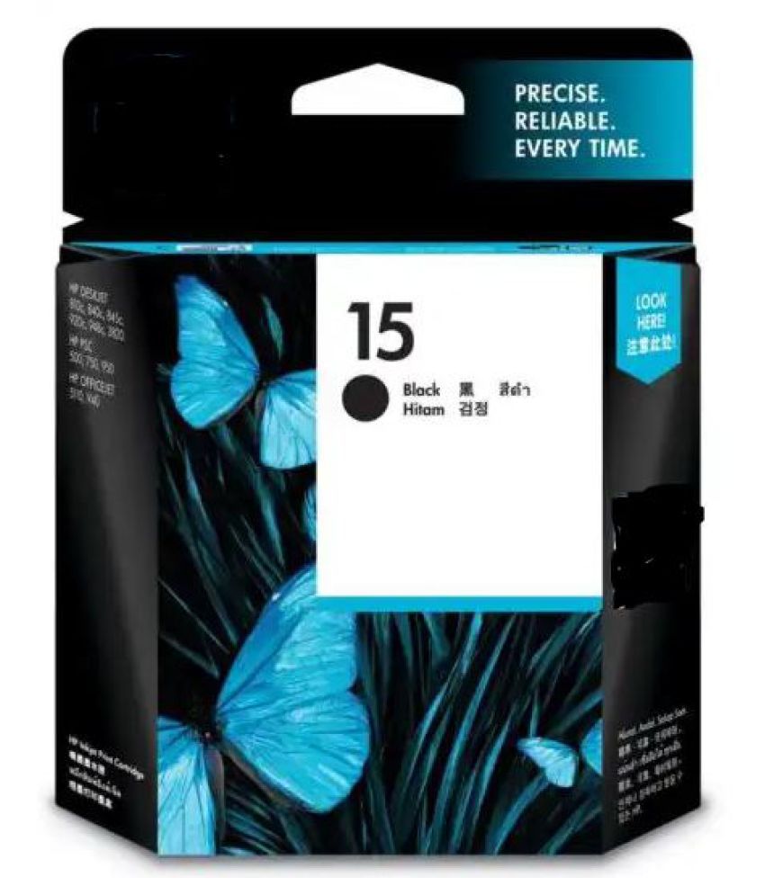 MHP Cartridges 15 Ink Black Black only Cartridge for 810c,840c,845c,920c,948c,3820 HP PSC 