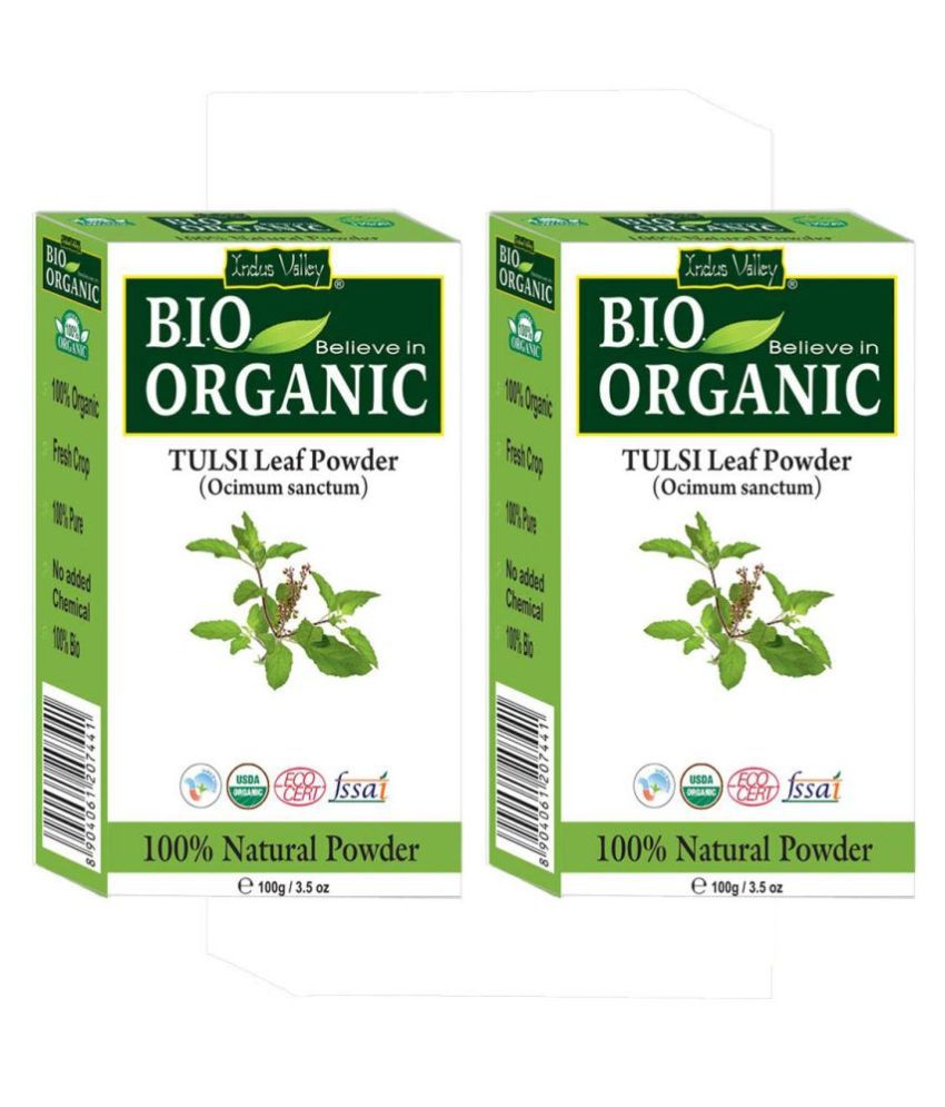     			Indus Valley 100% Organic Tulsi Powder Face Pack Pack of 2