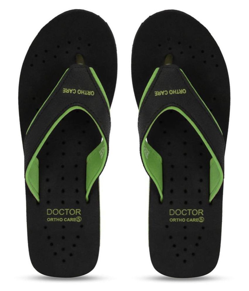     			DOCTOR EXTRA SOFT - Green Women's Thong Flip Flop