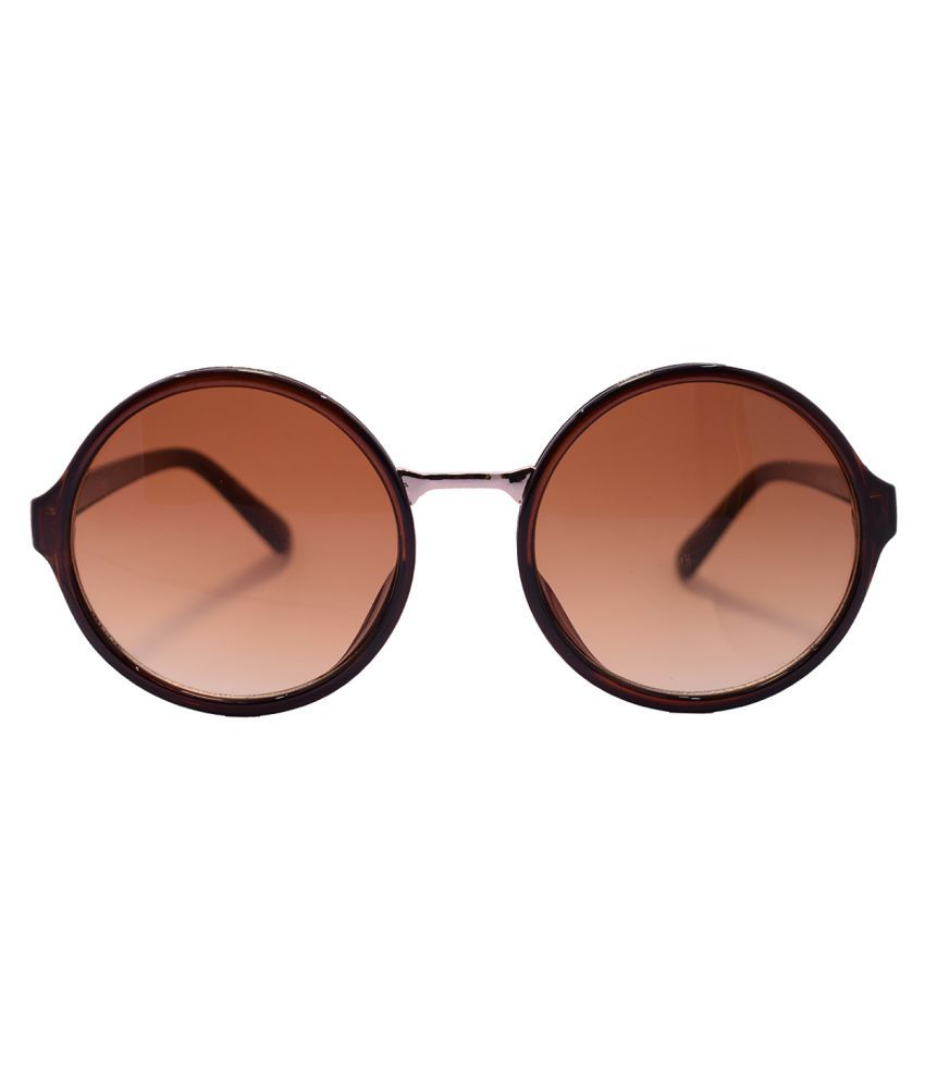 Elysianmart Brown Round Sunglasses ( EM060020501 ) Buy