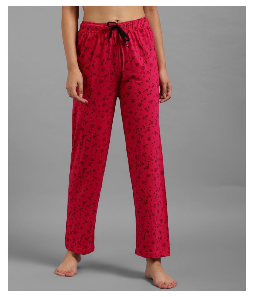     			kotty Poly Cotton Pajamas - Red