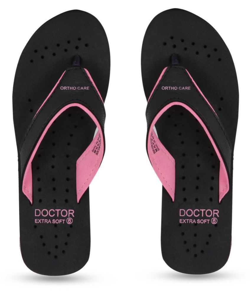     			DOCTOR EXTRA SOFT - Multi Color Women's Thong Flip Flop
